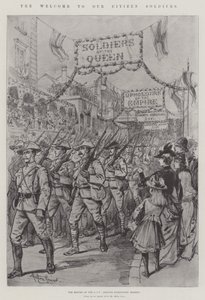 The Welcome to Our Citizen Soldiers by Melton Prior